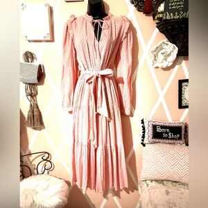 Karina Grimaldi Pink Maxi Dress